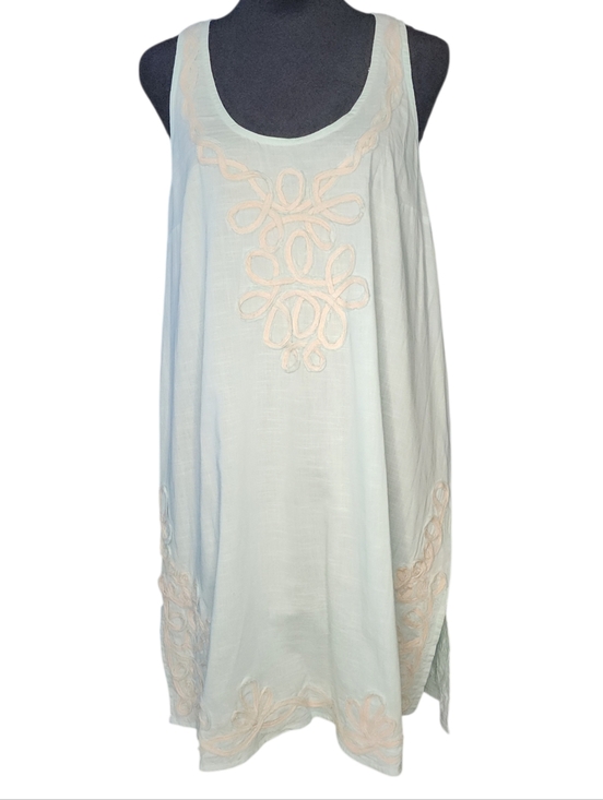 Mud Pie Other - NWT Mud Pie Jessa Twill Swim Cover Dress, Womens Medium